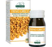 Dr. Giorgini Integratore alimentare Fieno greco estratto titolato al 50% in saponine Pastiglie