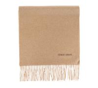 Giorgio Armani, ,Accessories ,Uomo ,Beige ,ONE SIZE Sciarpa in cashmere con frange