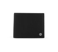 Giorgio Armani, ,Accessories ,Uomo ,Nero ,ONE SIZE Portafoglio Bifold in Pelle Goffrata