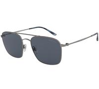 Giorgio Armani Ar 6080 Occhiali Da Sole Uomo Rutenio Pilot Grigio 55mm
