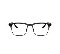 Giorgio Armani Uomo AR7262 5042 Montature da vista Acetato Nero Trasparente Squadrata Normale