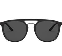 Giorgio Armani Ar 8118 Occhiali Da Sole Uomo Nero Geometrico Grigio 53mm