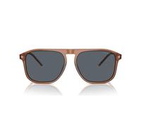 Giorgio Armani Ar 8212 Occhiali Da Sole Uomo Marrone Squadrato Blu 58mm