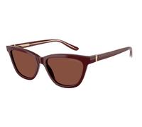 Giorgio Armani Donna Giorgio Armani AR8221 5955C5 Occhiali da sole Acetato Rosso Rosso Cat Eye Normale