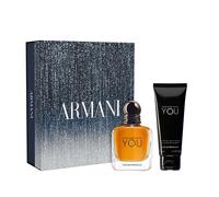 Giorgio Armani - Emporio Armani for him Gift Set Stronger With You + Shower Gel 75ml - Holiday 2025 - Eau de toilette uomo,Cofanetti profumo uomo,Cofa