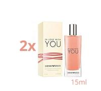 Giorgio Armani In Love With You 15 ml Eau de Parfume EDP Profumo Donna 2 pezzi