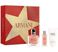 Giorgio Armani In Love With You Cofanetto Regalo Donna (Eau de Parfum, 50 ml+Eau de Parfum, 15 ml+Crema Mani profumata, 50 ml)