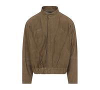 Giorgio Armani, ,Jackets ,Uomo ,Marrone ,M Giacca in pelle scamosciata di agnello