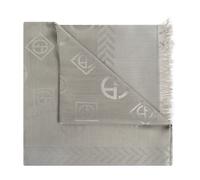Giorgio Armani - Sciarpa con monogramma - - Accessories - Uomo - Grigio - ONE SIZE