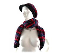 Giorgio Armani Sciarpa e Cappello a Maglia Larga