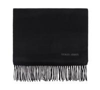 Giorgio Armani - Sciarpa in cachemire con frange - - Accessories - Uomo - Nero - ONE SIZE