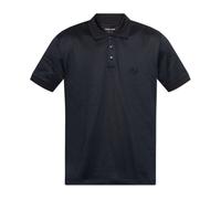 Giorgio Armani, ,Tops ,Uomo ,Blu ,M Polo con logo ricamato