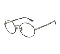 Giorgio Armani Unisex AR5145J 3003 Montature da vista Acciaio Grigio Trasparente Rotonda Normale