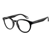 Giorgio Armani Uomo AR7248 5875 Montature da vista Acetato Nero Trasparente Pantos Normale