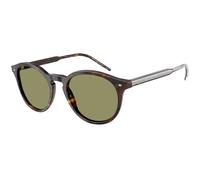 Giorgio Armani Uomo AR8211 587914 Occhiali da sole Acetato Tartaruga Verde Pantos Normale
