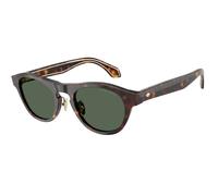 Giorgio Armani Uomo AR8225 502671 Occhiali da sole Acetato Tartaruga Verde Rotonda Normale