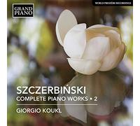 7215438 Audio Cd Alfons Szczerbinski - Complete Piano Works, Vol. 2