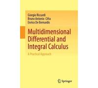 Giorgio Riccardi Bruno Antonio Cifr Multidimensional Differential (Tascabile)