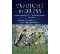 Giorgio Riello Right to Dress (Tascabile)