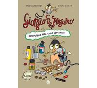 Giorgio super pinguino costruisce Aldo, cane cartonato