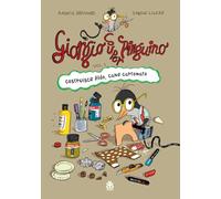 Giorgio super pinguino costruisce Aldo, cane cartonato