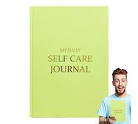 Giornale di salute mentale: diario di esercizio di gratitudine guidato, diario di equilibrio mentale hardbound | Riviste di gratitudine A5 con copertina rigida durevole, psicologia senza data