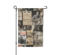 Giornale Hd Stampa Qualsiasi Occasione Giardino Tutte Le Stagioni Bandiera Esterna Yard Decor Per Patios Bandiere