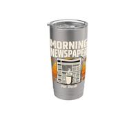 Giornale mattutino No Rush Coffee Sunrise Bicchiere termico in acciaio inox doppia parete