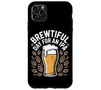 Giornata birraria per una celebrazione del bicchiere di luppolo di birra IPA Custodia per iPhone 11 Pro Max