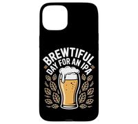 Giornata birraria per una celebrazione del bicchiere di luppolo di birra IPA Custodia per iPhone 15 Plus