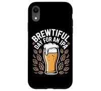 Giornata birraria per una celebrazione del bicchiere di luppolo di birra IPA Custodia per iPhone XR