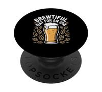 Giornata birraria per una celebrazione del bicchiere di luppolo di birra IPA PopSockets PopGrip Adesivo