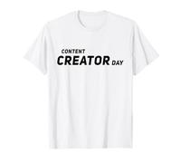 Giornata dei creatori di contenuti sui Social Media - Blogger Influencer Maglietta