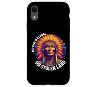 Giornata dei popoli indigeni, nessuno è illegale sulla terra rubata Custodia per iPhone XR