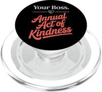 Giornata del lavoro annuale del tuo capo PopSockets PopGrip per MagSafe