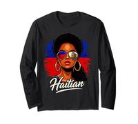Giornata della Bandiera delle Donne haitiane Maglia a Manica