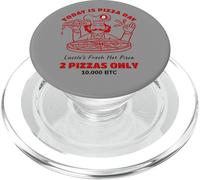 Giornata della pizza con Bitcoin PopSockets PopGrip per MagSafe