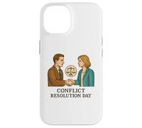 Giornata della risoluzione dei conflitti Custodia per iPhone 14
