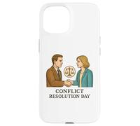 Giornata della risoluzione dei conflitti Custodia per iPhone 15
