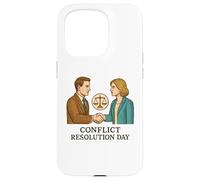 Giornata della risoluzione dei conflitti Custodia per iPhone 15 Pro