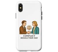 Giornata della risoluzione dei conflitti Custodia per iPhone X/XS