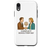 Giornata della risoluzione dei conflitti Custodia per iPhone XR