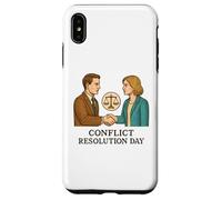 Giornata della risoluzione dei conflitti Custodia per iPhone XS Max