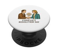 Giornata della risoluzione dei conflitti PopSockets PopGrip Adesivo
