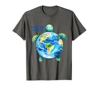 Giornata della Terra 22 aprile Tartaruga - Celebrate Earth Day - Colorato Maglietta