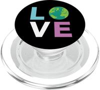 Giornata della Terra; AMORE la terra, ambientalista PopSockets PopGrip per MagSafe