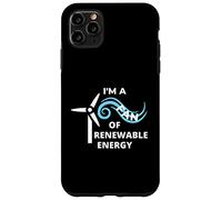 Giornata della Terra Cambiamenti Climatici - Sono un fan delle energie rinnovabili Custodia per iPhone 11 Pro Max