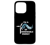 Giornata della Terra Cambiamenti Climatici - Sono un fan delle energie rinnovabili Custodia per iPhone 15 Pro Max