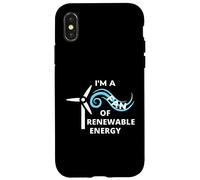 Giornata della Terra Cambiamenti Climatici - Sono un fan delle energie rinnovabili Custodia per iPhone X/XS