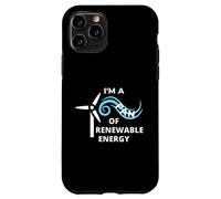 Giornata della Terra Cambiamenti Climatici - Sono un fan delle energie rinnovabili Custodia per iPhone 11 Pro